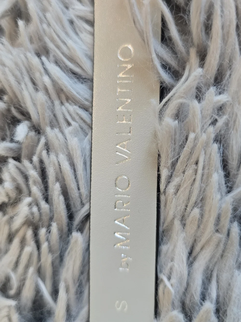 Valentino Pale Gray Belt